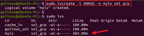 lv create size|lvcreate use all free space.